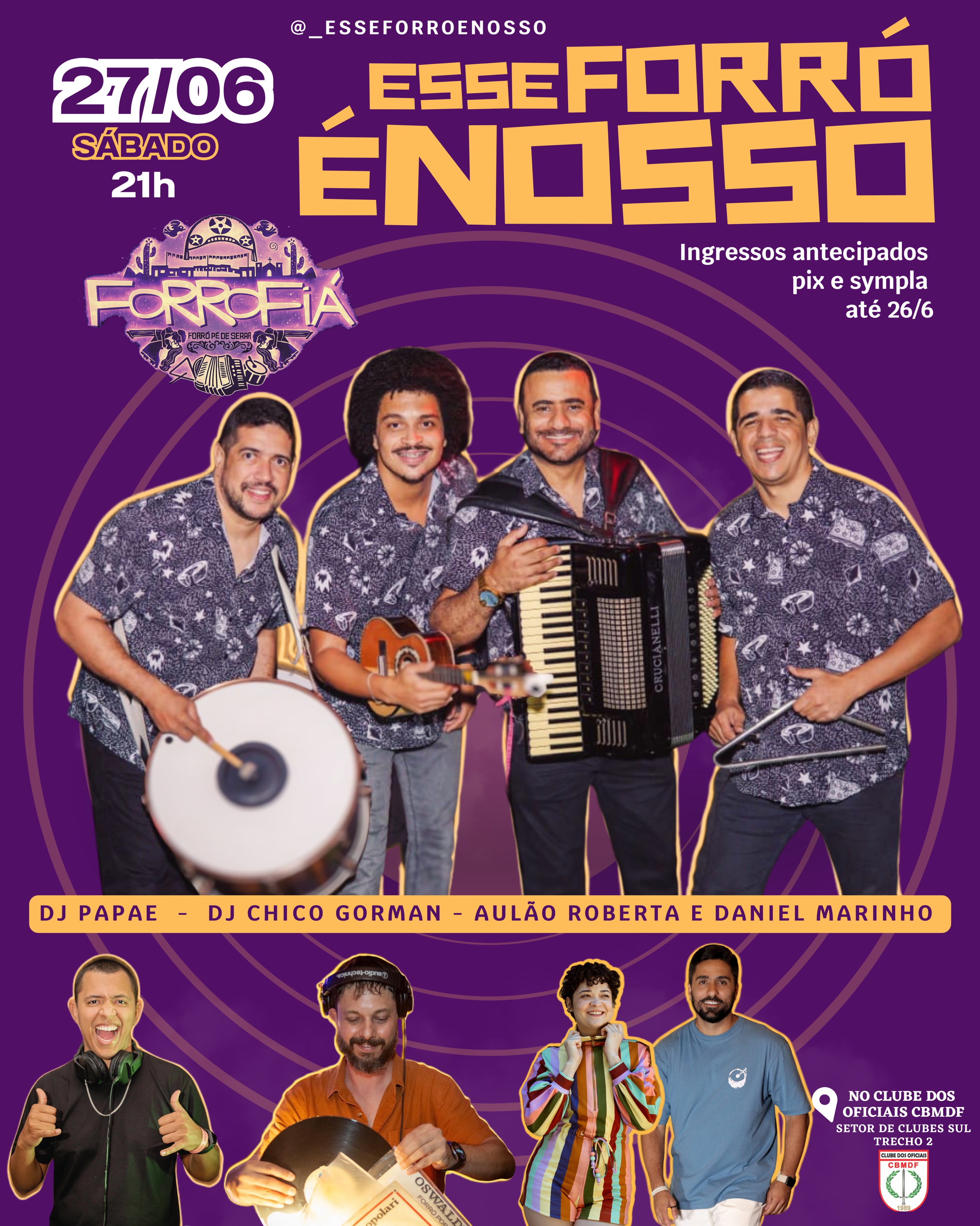 Flyer: Esse Forró é Nosso - Forrofiá